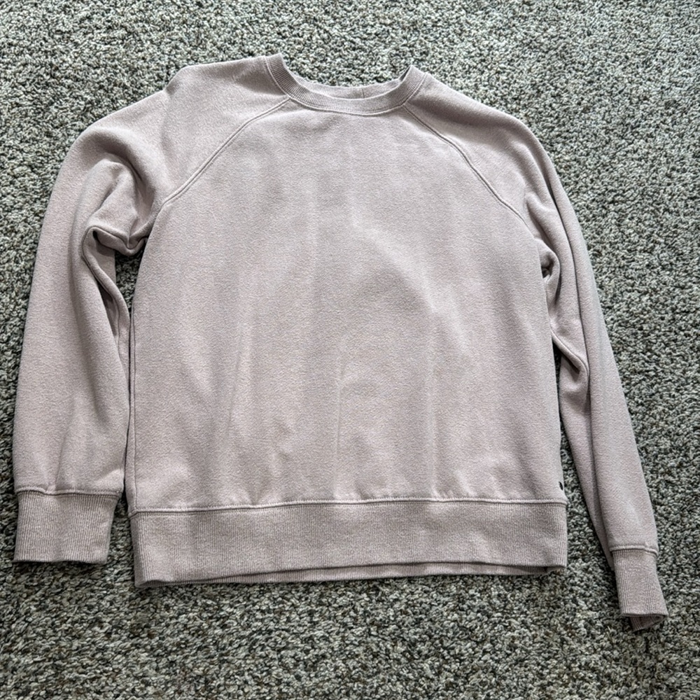 Prana Cozy Up Sweatshirt- light pink- Small